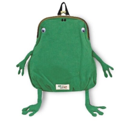 Gym master Fluke Frog backpack clutch type Mini Size green NEW