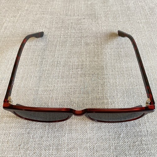 Lunettes de soleil unisexe Madson of America rectangulaires rouge noir écaille de tortue - Photo 7/21