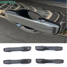 For Honda Accord 2023 Carbon Fiber Exterior Car Door Handles Cover Trim