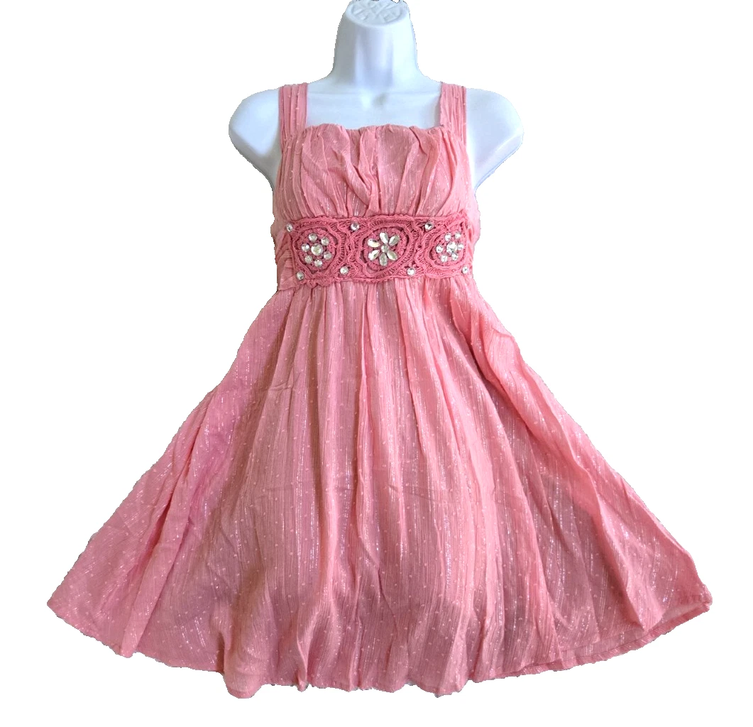 my michelle pink dress My Michelle Dresses | My Michelle Pink Strapless Dress | Color: Pink/Silver | Size: 15j