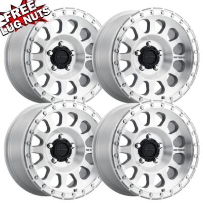 Set-4) Method MR315 17x8.5 8x6.5/8x165.1 25mm Wheels Rims 17 Inch