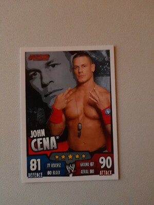 John Cena Slam Attax Rumble 2011