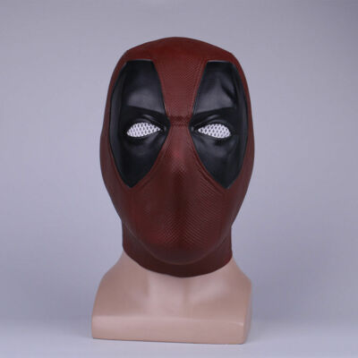 Deadpool 2 Maske Cosplay X-Männer Superhero Latex Helm Halloween Requisiten Neu