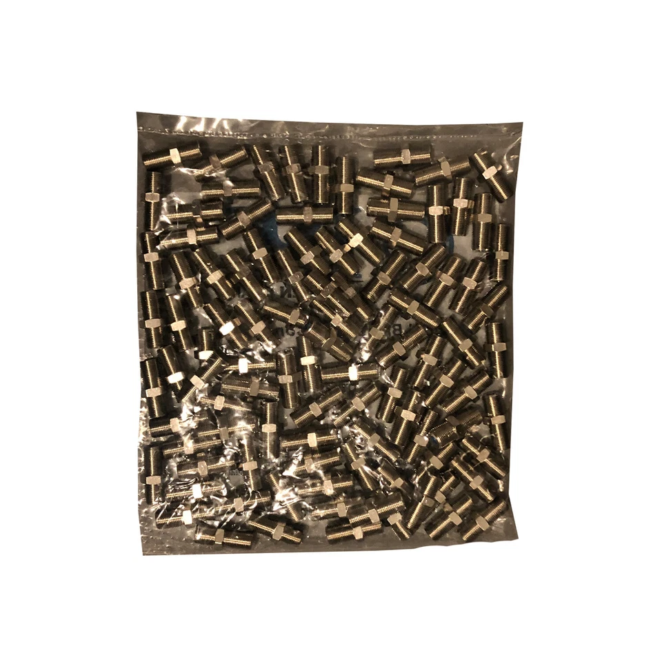 New 100 PPC F81 Barrel RG6 Female Slice Coax Cable Connector 3GHz (CF81GHZM) - Image 4 of 4