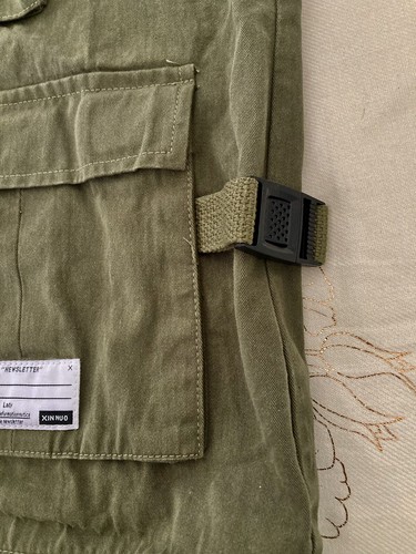 Rostory Child Vest Mens 2XL Green Sleeveless Outdoors Hunting Fishing Cargo. - Picture 8 of 8