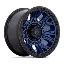 20 Inch Blue Black Wheels Rims Chevy Silverado Truck 2500 3500 20x10 Fuel D827