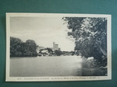 ALTE POSTKARTE - Villeneuve les Avignon - Gard- Rhône Turm Philippe le bel