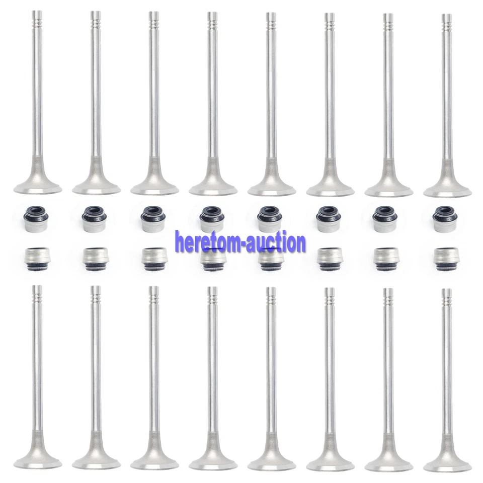16pcs Intake and Exhaust Valves For 2006 2007-14 Audi A4 A5 A6 TT Quattro 2.0L - image 4 of 4