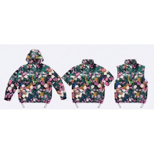 Supreme The North Face Trekking Convertible Jacket Flowers S