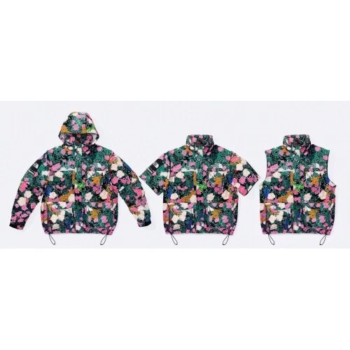 Veste convertible Supreme The North Face Trekking fleurs S