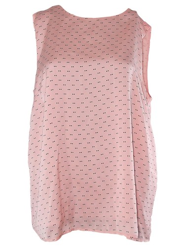 Kiabi Blusa Donna Effetto Raso Scollatura Rotonda Stmapa All Over Senza Maniche - Imagen 50 de 58