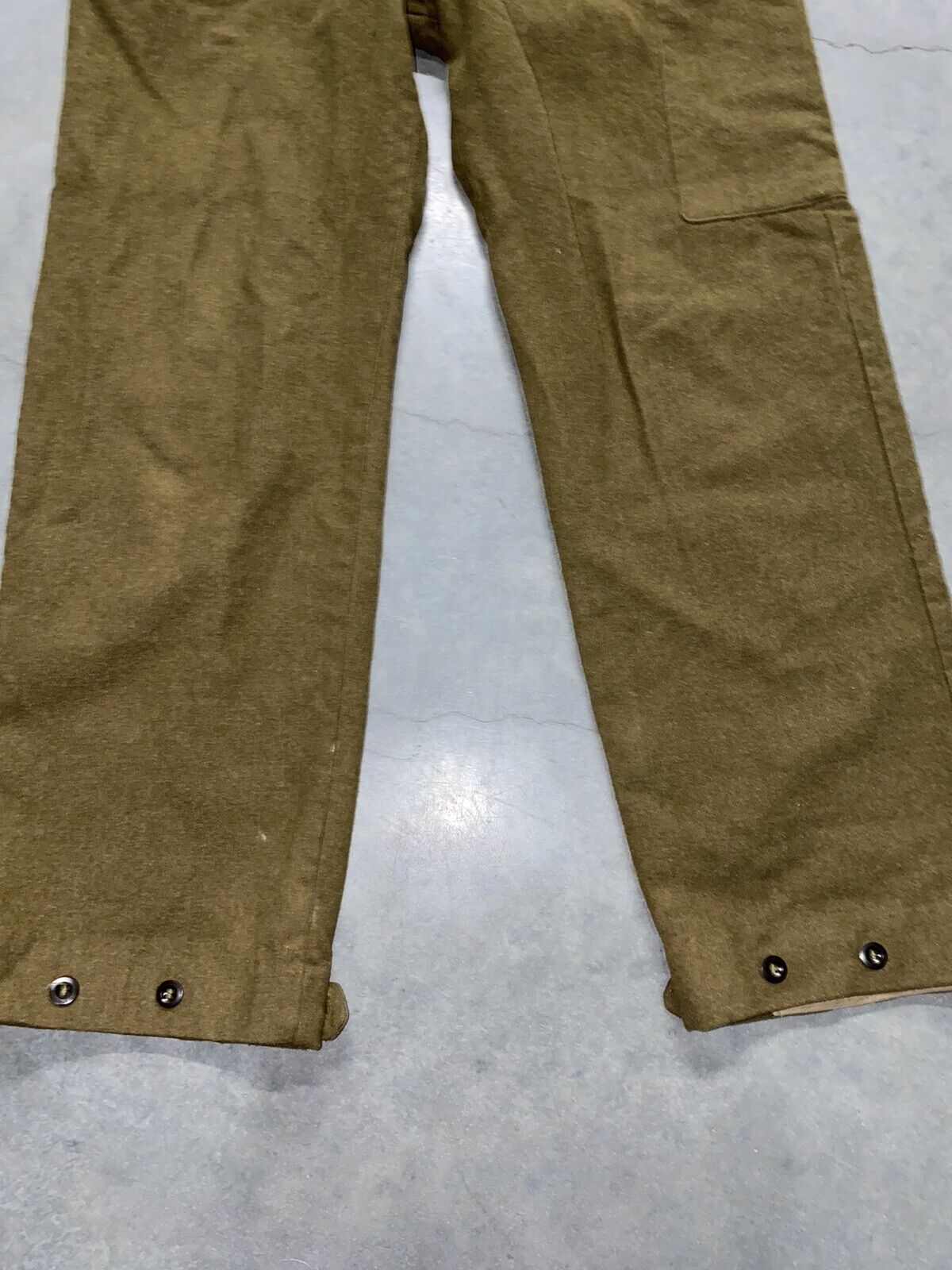 1952 Wool Military Pants - Gem