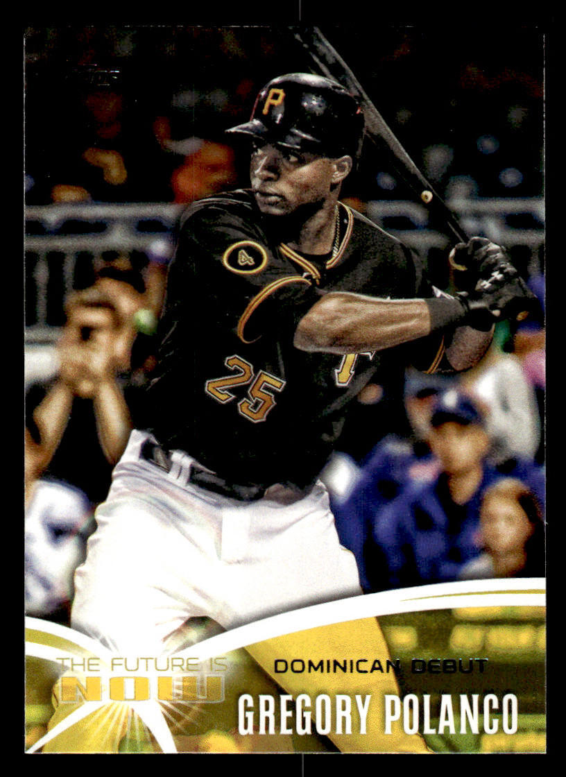 2014 Topps Update #FN-GP1 Gregory Polanco The Future is Now card