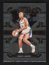 Jaelyn Brown 2024 Panini Select WNBA Dallas Wings Rookie #4