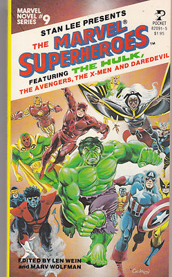 MARVEL NOVEL (PAPERBACK) SERIES (1979) #9-MARVEL SUPERHEROES | eBay
