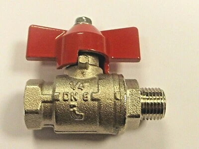 CONTEXT T Handle Ball Valves Red Handle BSPT Lever Ball Valves Full Range