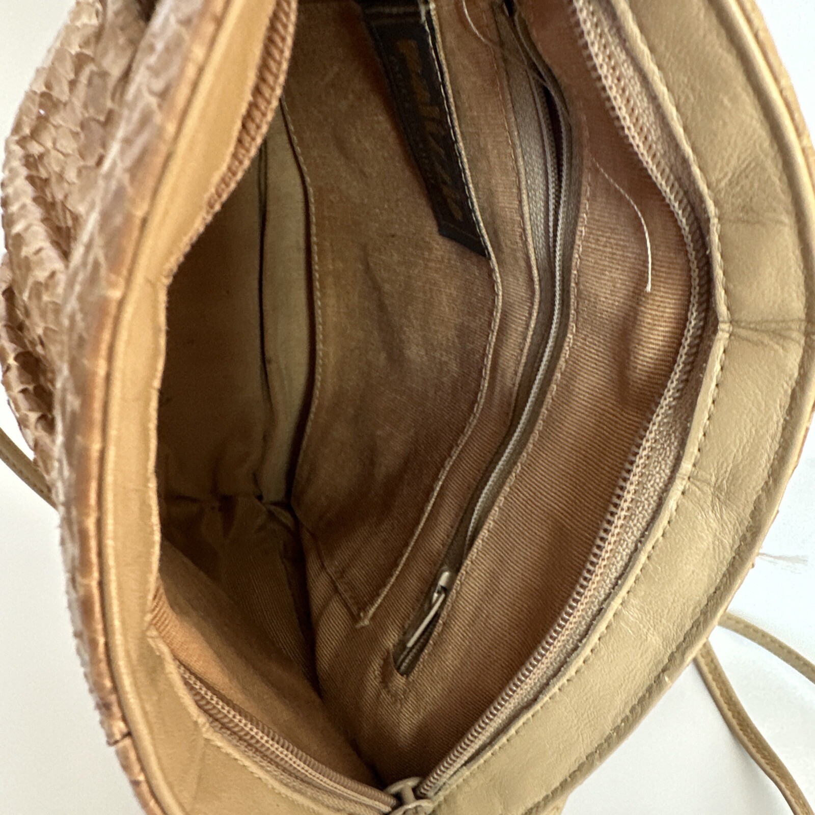 Palizzio  Python Snake Leather Clutch Crossbody P… - image 15