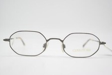 Vintage Eyeglasses CERRUTI 1881 C1591 Metallic Square Frame