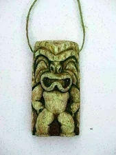 Brady Bunch Cursed Tiki Idol Necklace Greg Peter Bobby TV Prop 70's Hawaii NEW
