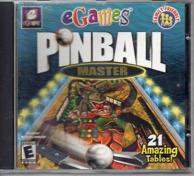 E Games PinBall Master - 21 tolle Tische!  PC/CD-ROM Windows 95/98/ME/2000/XP