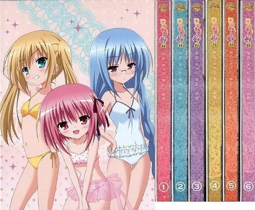 Anime Blu-ray Disc Ro-Kyu-Bu! SS Limited Complete 6-Vol Set