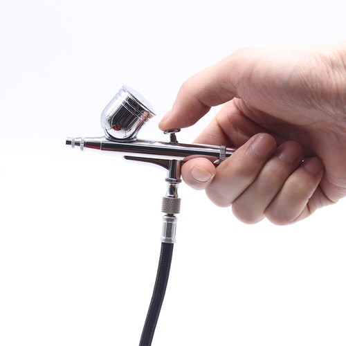 25PSI Airbrush Compressor Kit Spray Gun Dual Action Air Brush Paint Model 0.3MM - Picture 13 of 13