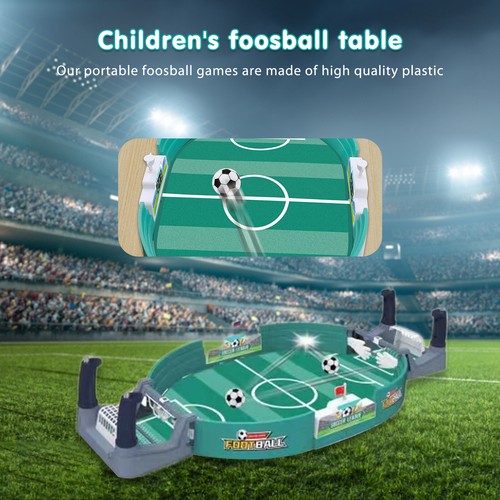 Portable Football Game Desk Mini Leisure Soccer Battle Toy Christmas Party Gift