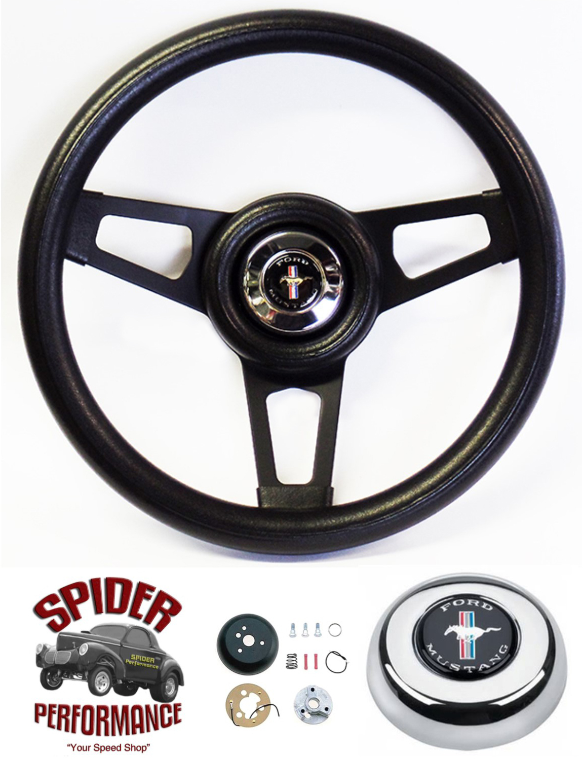 1968 Mustang Steering Wheel 1968 Ford Mustang GT Fastback (Car In NZ - Foto 14