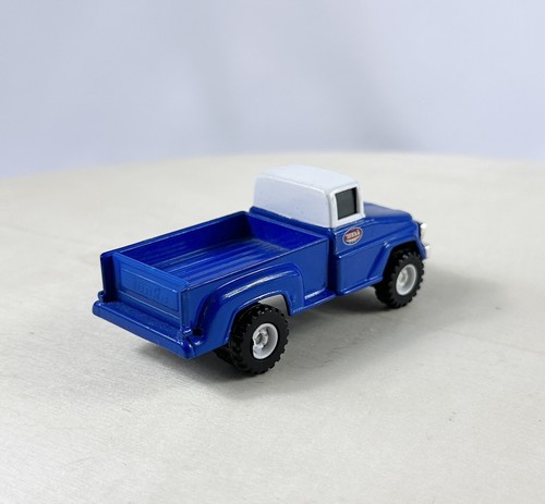 2012 HASBRO Funrise 1/65 Diecast Blue Tonka Mini Pick Up Truck - Picture 5 of 10