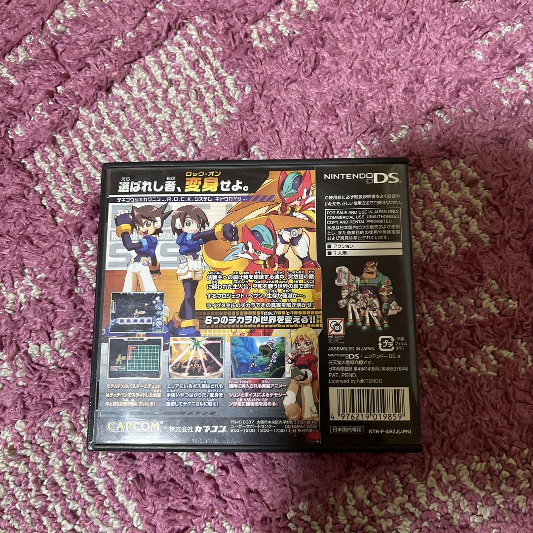 USED Mega Man ZX NDS Capcom Nintendo DS Japan game | eBay