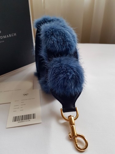 New Anya Hindmarch Bag Strap Pom Pom Motif - Picture 2 of 5