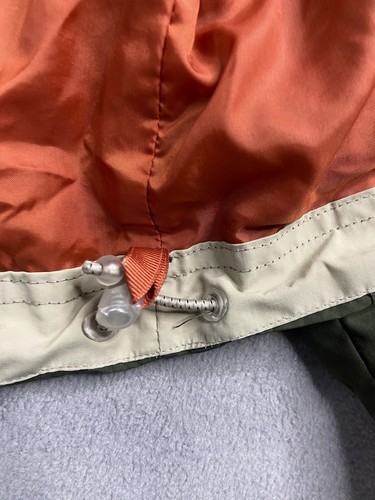 LL Bean Jacket Men Large Green The Weather Channel 3 in 1 Nylon Shell Outdoor - Picture 15 of 16