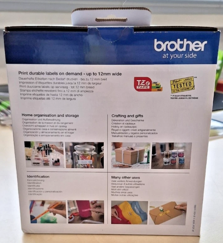BROTHER P-TOUCH CUBE PT-P300BT - ETICHETTE/NASTRI 12MM - iOS/ANDROID/BT - Immagine 4 di 4