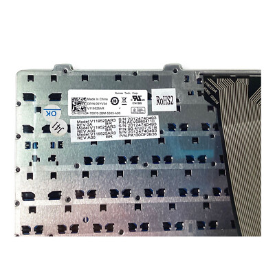 New Replacement Keyboard For Dell XPS L502x & Inspiron N4050 Laptops (Black, Part 5YV34)