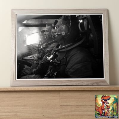 Apollo 8 Prime Crew: professionelles Foto 10''x8''