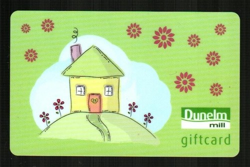 DUNELM MILL ( UK ) Home with Flowers 2011 Gift Card ( $0 ) | eBay