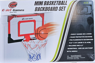 E-JET GAMES MINI BASKETBALL BACKBOARD SET