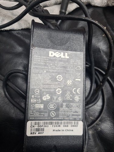 Original Dell Laptop Ladegerät HA65NS1-00 LA65NS0-00 PA-12 Netzteil 19,5 V 3,34 A 65 W