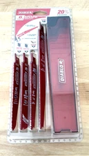 Diablo Assortedin L x 1in W Bi-Metal Reciprocating Saw Blade Set Multi TPI 6 pc