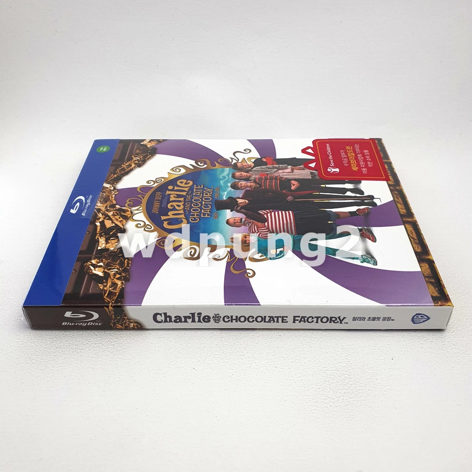 Charlie and the Chocolate Factory BLU-RAY Full Slip Case Limited Edition - Image 3 of 4