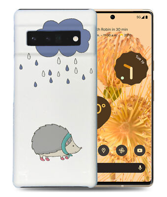 CASE COVER FOR GOOGLE PIXEL|HEDGEHOG ECHIDNA IN THE RAIN