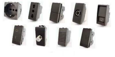 SERIE FRUTTi COMPATIBILE BTICINO LIVING INTERNATIONAL SCHUKO USB