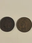 Lot Of 2- Indian Head Cent - 1896, 1902