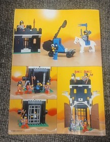 LEGO 6059 Black Knight's Stronghold Instruction Original Manual Only Vtg Castle