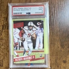 Panini Prestige 2017 Patrick Mahomes II Rookie #232 Kansas City Chiefs PSA 9