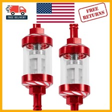 Durable Inline Automotive Fuel Filters - 2 Pack Waterproof And Easy To Install Durable Inline Automotive Fuel Filters - 2 Pack Waterproof And Easy To Install