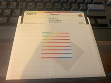 Apple II DOS 3.3 System Master Disk 680-0210-A for II, II and IIe
