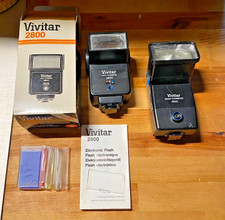 Vivitar Flash Duo   Auto Thyristor 2800  Zoom Thyristor 3550