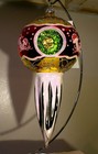 Heartfully Yours Glass Christmas Ornament King RADKO Triple Reflector GERMANY — photo 1