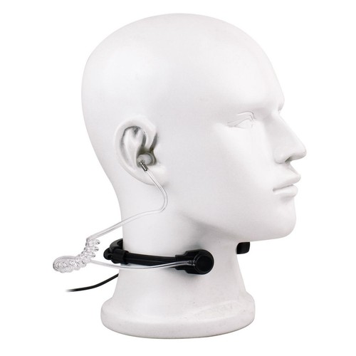 PTT Heavy Duty Throat Mic Earpiece Headset For Motorola MR350R EM1000 MH370 T289 - Picture 5 of 9